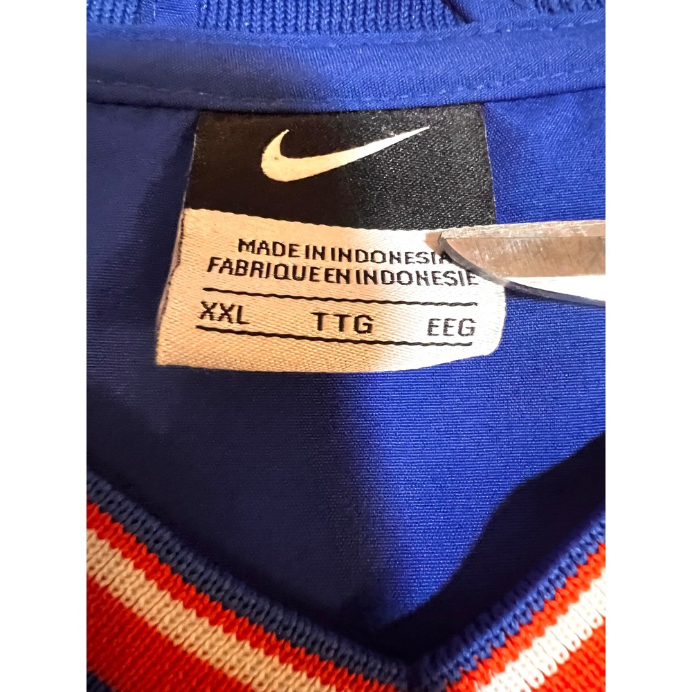 Nike Florida Gators V-Neck Windshirt Pullover Blue XXL 12307X-FG1 Vintage 2010 - Picture 6 of 12